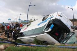 4 جرحى في إنقلاب حافلة لنقل المسافرين بالبيض
