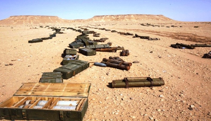 اعتقال ‮53 ‬مسلّحا ليبيا وحجز ترسانة أسلحة في‮ ‬جانت