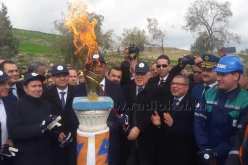 بالصور..بدوي يُدشن محطة ضخ الغاز واطلاق عملية التزويد لمعتمدية ساقية سيدي يوسف