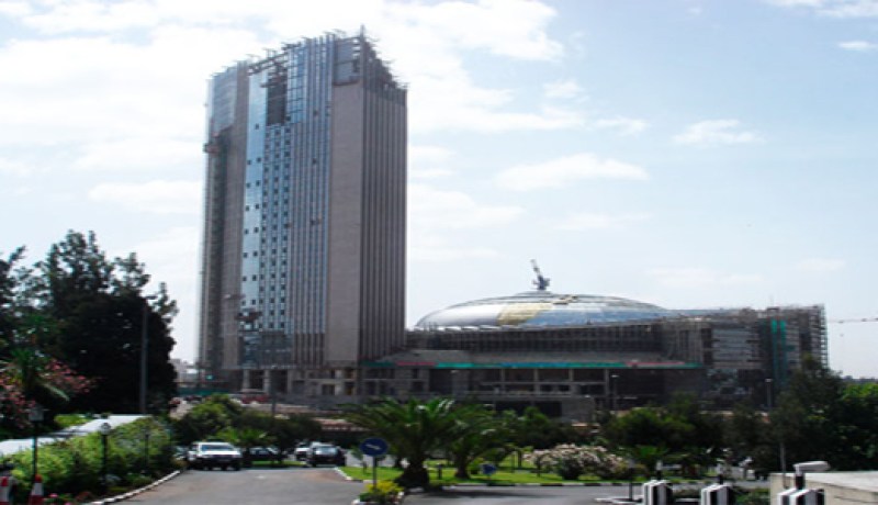 افتتاح المقر الجديد للاتحاد الافريقي المهدى من طرف الصين في اديسا بابا