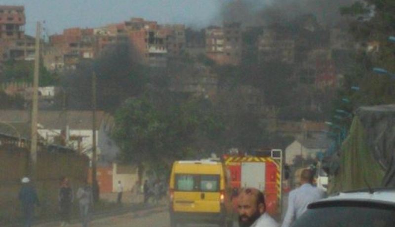 5 جرحى بعد حريق في موقع لنفطال داخل المنطقة الصناعية في سكيكدة