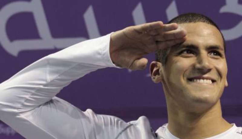 السباح الجزائري أسامة سحنون يحقق “التوقيت الاولمبي ب” في 50 متر سباحة حرة