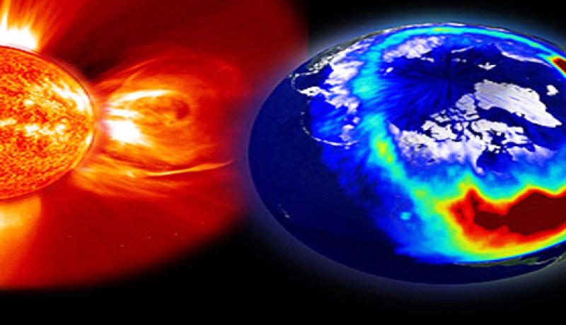 عاصفة شمسية مرتقبة تهب على كوكب الأرض