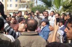 عمال مدرسة صغار الصم ينظمون وقفة احتجاجية بتموشنت