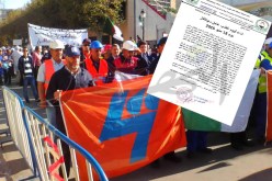 عمال سونلغاز في وقفة إحتجاجية يوم 18 ماي