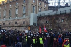 مظاهرات في السويد تنديدا بالاعتداءات على المساجد