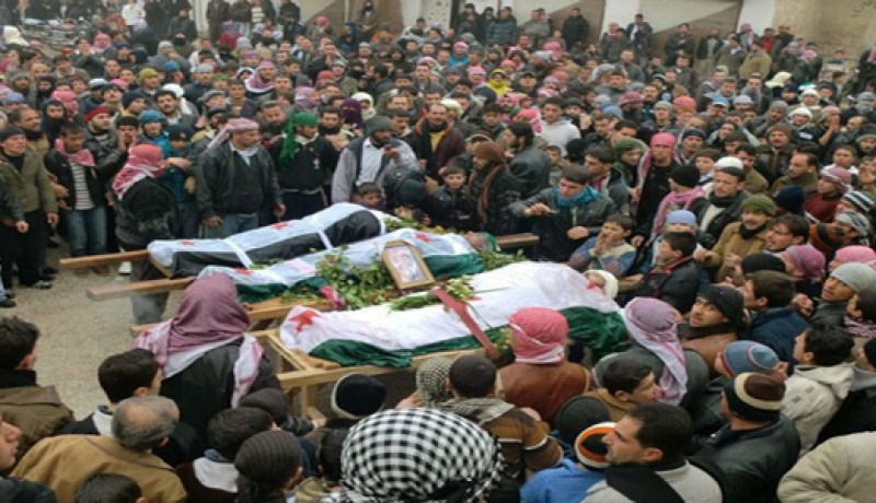 أنباء عن مقتل أكثر من 100 شخص في هجمات على سوريا