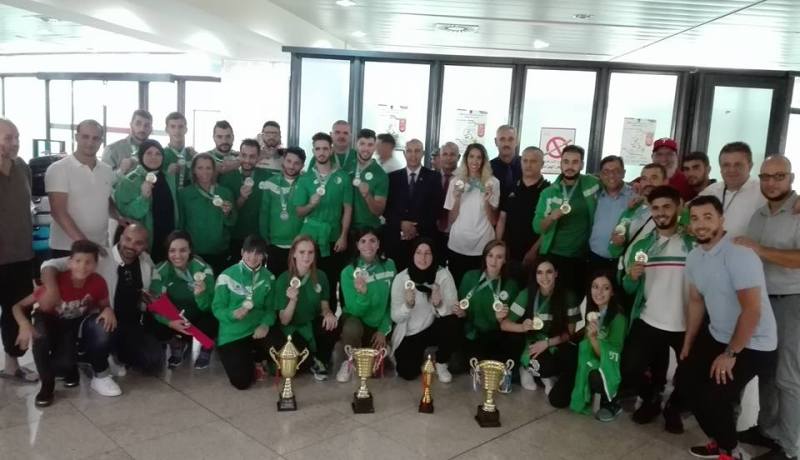 المنتخب الوطني للكاراتي يعود للجزائر متوّجاً بالبطولة الإفريقية