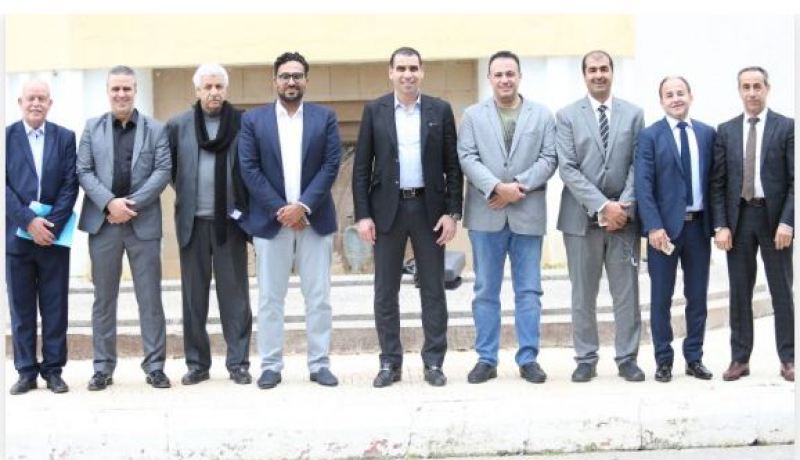 بالفيديو.. “زطشي” يستقبل وفد الإتحاد العربي ويجتمع به بسيدي موسى !