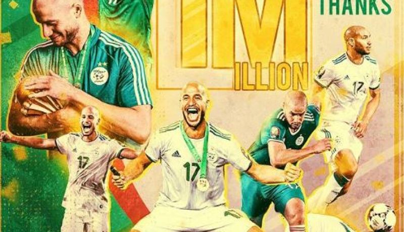 قديورة يصل إلى مليون متابع على أنستغرام