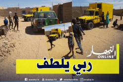 بالصور.. العثور طفل حديث الولادة مرمي بأحد شوارع تين زاواتين في تمنراست