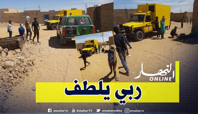 بالصور.. العثور طفل حديث الولادة مرمي بأحد شوارع تين زاواتين في تمنراست
