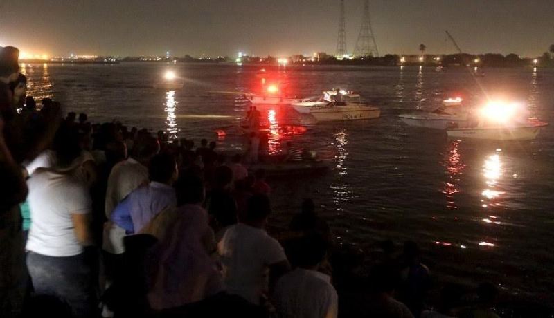 وفاة 12 شخصا إثر غرق قارب في النيل شمال مصر
