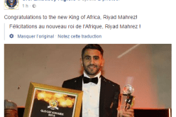 السفارة الأمريكية بالجزائر تهنئ نجم الخضر رياض محرز