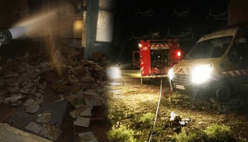 تبسة.. 3 جرحى في حادث مرور وحريق بأرشيف مكتبة قديمة