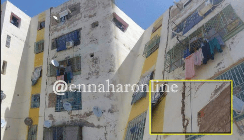 بالصور..عائلات تواجه خطر الموت يوميا في تلمسان
