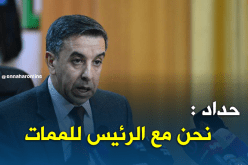 حداد: “نحن مع عهدة خامسة لبوتفليقة إذا قرر ذلك”