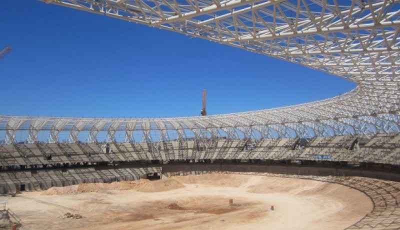 الشركة الصينية “أم سي سي” تتكفل بتغطية ميدان ملعب وهران الجديد