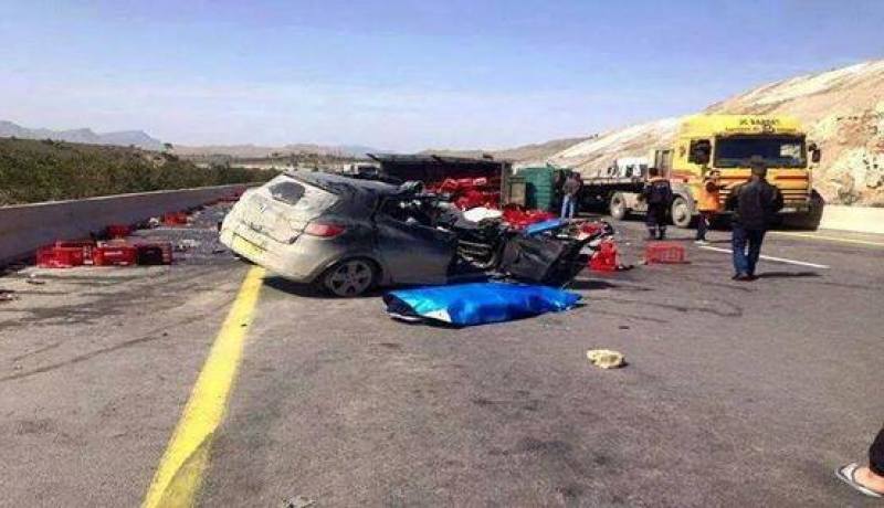 3 قتلى وجريح من عائلة واحدة إثر حادث مرور في سطيف