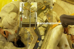 بالصور.. عمليات ترميم تمثال عين الفوارة بسطيف