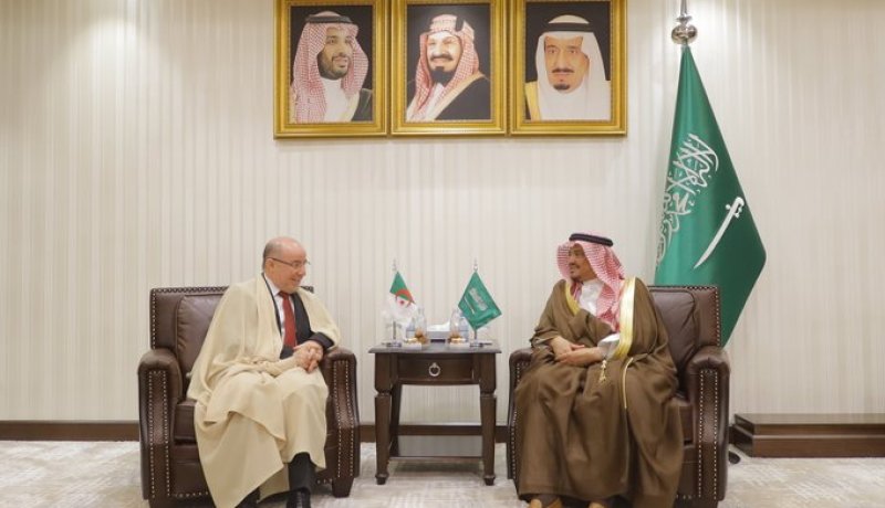 وزير الحج والعمرة السعودي يستقبل يوسف بلمهدي