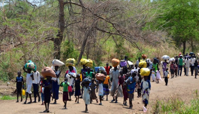 أزيد من مليون لاجئ من جنوب السودان يفرون لأوغندا