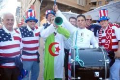 المدرجات كانت غير مقسمة وأنصار ''الخضر'' جنبا إلى جنب مع الأمريكين