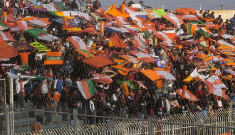 أنصار نادي‮ ‬سريع المحمدية‮ ‬يحتجون أمام مقر البلدية في‮ ‬معسكر