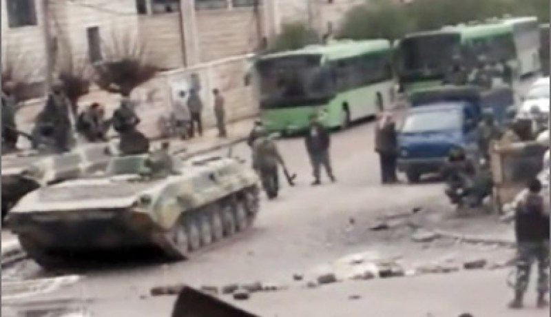 اشتباكات عنيفة ليلا بين الجيش السوري ومنشقين في دمشق
