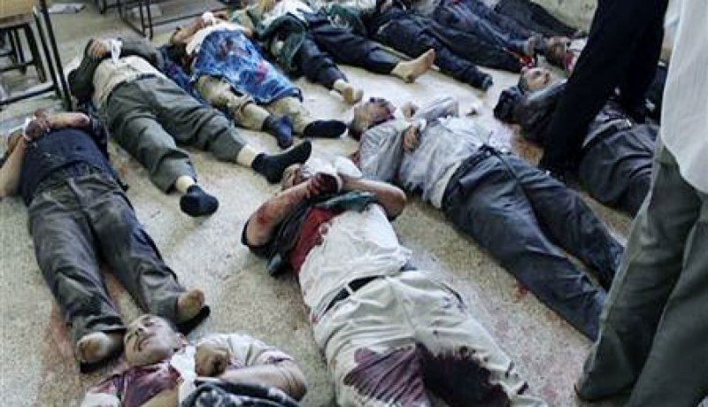 ارتفاع عدد قتلى أعمال العنف اليوم في سوريا إلى 54 شخصا