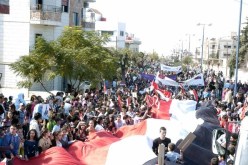 تظاهرة في بيروت تأييدا لمواقف روسيا والصين الداعمة للنظام السوري