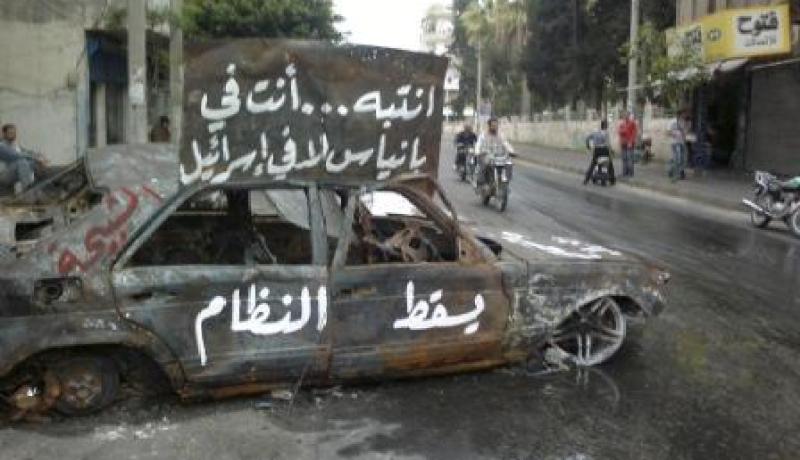 34 قتيلا في سورياو دبابتان امام كل مسجد