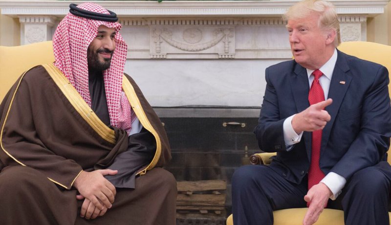 الرئيس الأمريكي يستقبل ولي ولي العهد السعودي