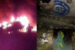 سقوط مروحية عسكرية في حمر العين بتيبازة