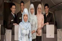 زوجان ماليزيان يؤسسان أول شركة طيران في العالم تلزم الحجاب و تمنع الخمور