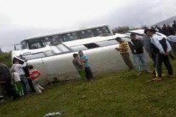 عاجل:سقوط حافلة تُقِل الكشافة من أعالي جبال تكجدة بالبويرة