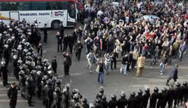 مظاهرات في بريطانيا احتجاجا على فوز حزب المحافظين