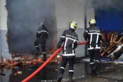 حريق مهول يلتهم فندق في طور البناء “ايبيز” في سطيف