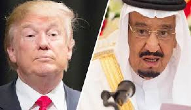 ترامب يتحادث مع الملك سلمان حول أزمة قطر