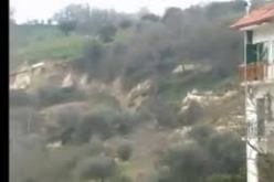 بالفيديو جبل يتحرك من مكانه في ايطاليا سبحان الله