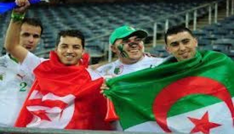 جو احتفالي ساعات قبل لقاء الجزائر-تونس