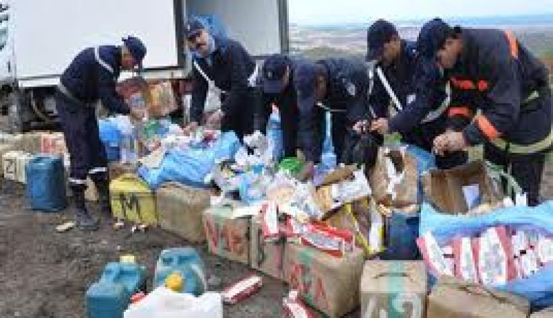 حجز ازيد من 4.7 مليون دج من البضائع المهربة بتلمسان