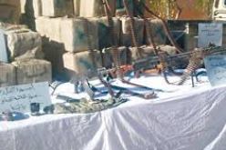 حجز أسلحة وكمية من الذخيرة الحربية بالجنوب الغربي منذ مطلع السنة الجارية