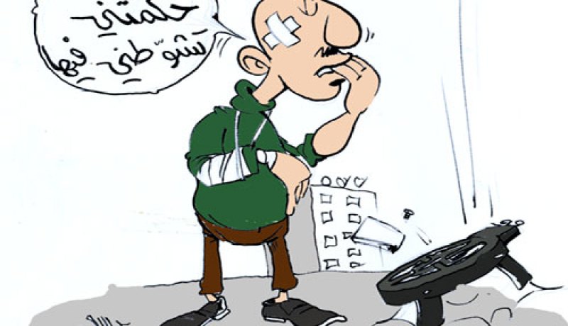تضرب زوجها وترمي عليه ''طابونة'' لأنه طلقها!