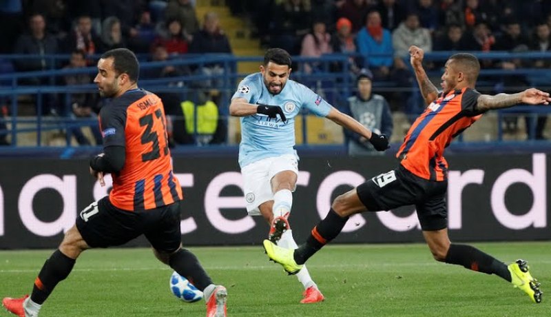 محرز ممرر حاسم ويقود السيتي للفوز على شاختار