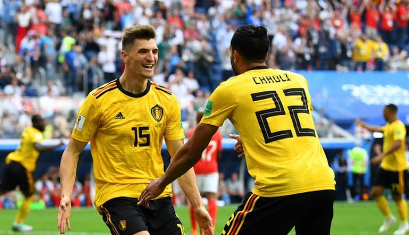 بلجيكا متفوقة على إنجلترا في الشوط الأول للمُباراة الترتيبية