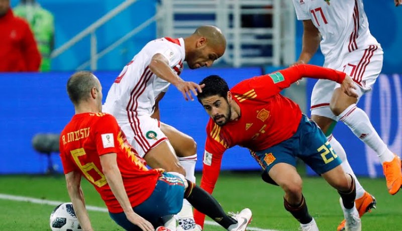 بالصور.. الـVAR تحرم “أسود الأطلس” من فوز أمام الإسبان !