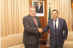 عرقاب يتباحث سبل تعزيز الشراكة الطاقوية مع السفير المصري بالجزائر