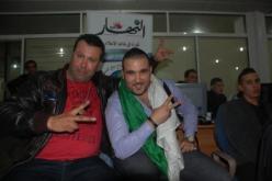 رضا الطالياني تابع اللقاء مع طاقم ''النهار'' وكان فأل خير على ''الخضر