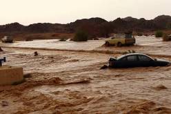فقدان شخص وإنقاذ 4 آخرين جرفتهم مياه الأمطار بتمنراست
